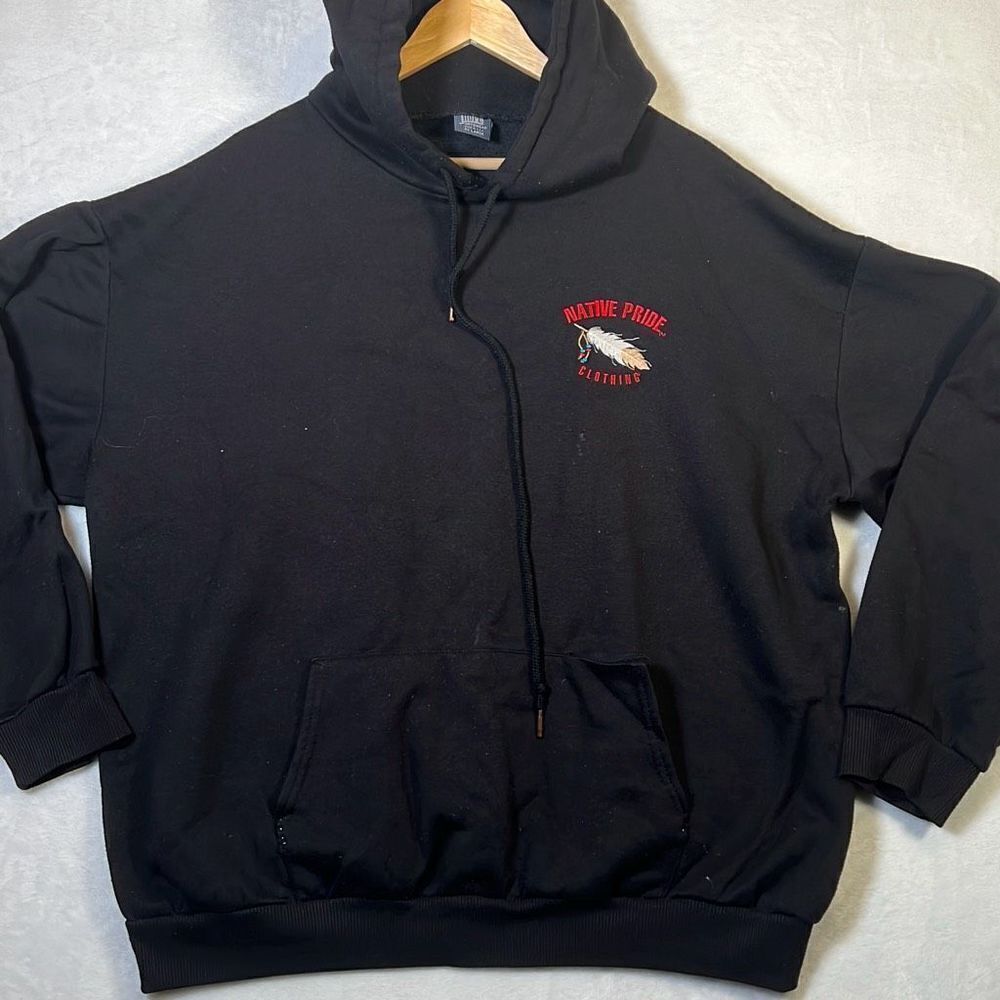 Native pride clothing‎ mens XXL HOPE sportswear Indian tribal hoodie long sleeve